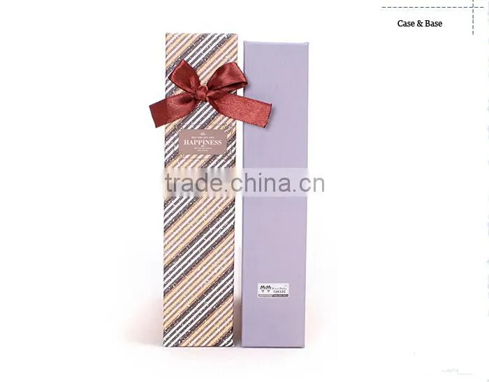 Jewelry Necklace Bracelet Present Bowknot Gift Display Box Case, Rose Flower Paper Gift Box