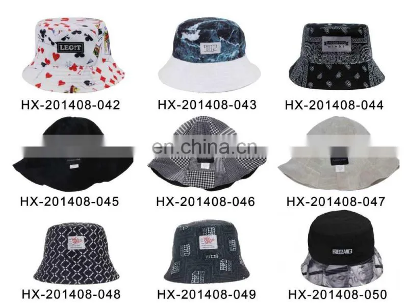 Colorful beach floral print bucket hat, womens hat, sunhat