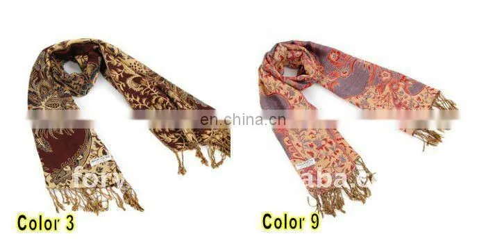 jacquard shawls india design indian scarves