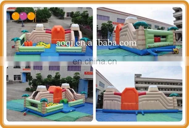 AOQI new inflatable toy dragon inflatable fun park big inflatable fun bounce house in 2017