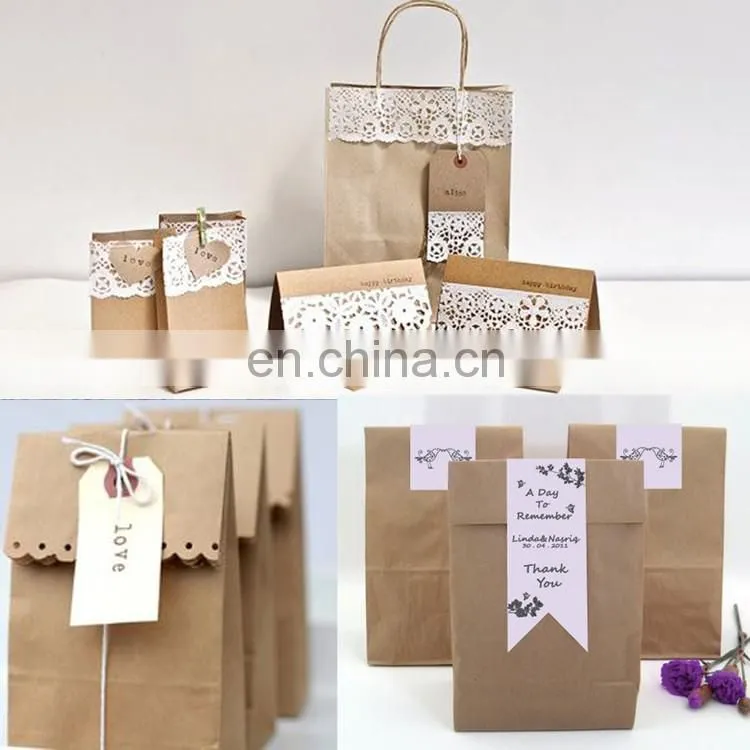 Custom Printed Paper Bag With Logo Printed