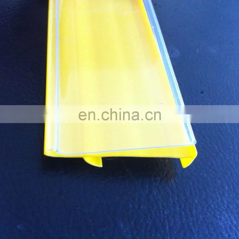 Plastic Data Strip Label Holder For Supermarket Shelves Price Display