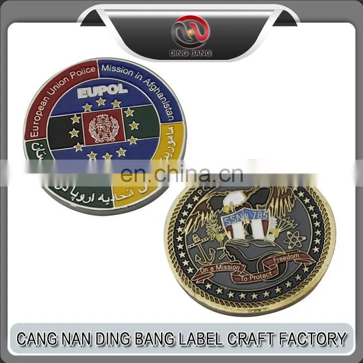 China Wholesale Good Quality Metal Star Shape Challenge Coin