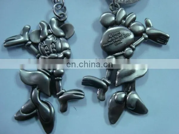 fully shiny stone metal key chain for promotion gift