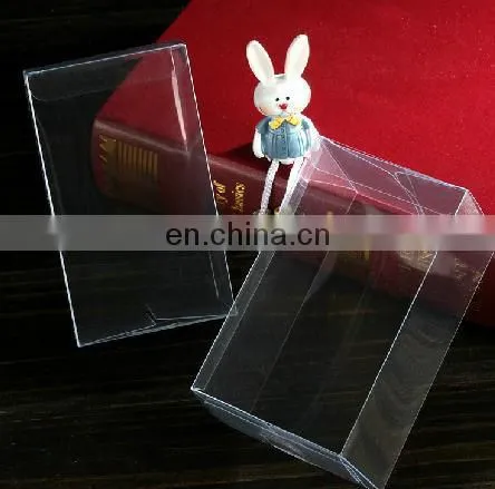 2015 custom clear pvc/pp folding box