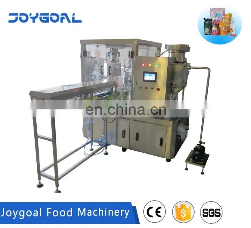 JOYGOAL Doypack filling and sealing machine for milk juice or other liquid