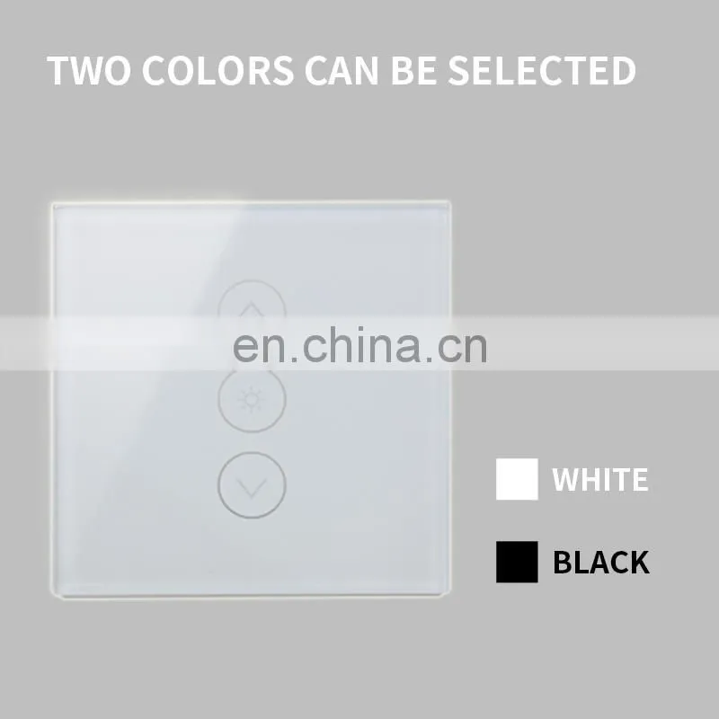 UK/EU standard wifi smart light adjustable led touch dimmer switch