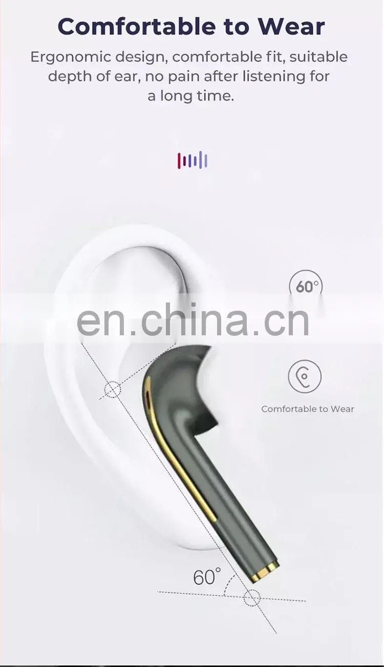 BT 5.0 Wireless Earbuds J18 Tws Headset Earphone Sports Running Headphone High Quality Earpieces