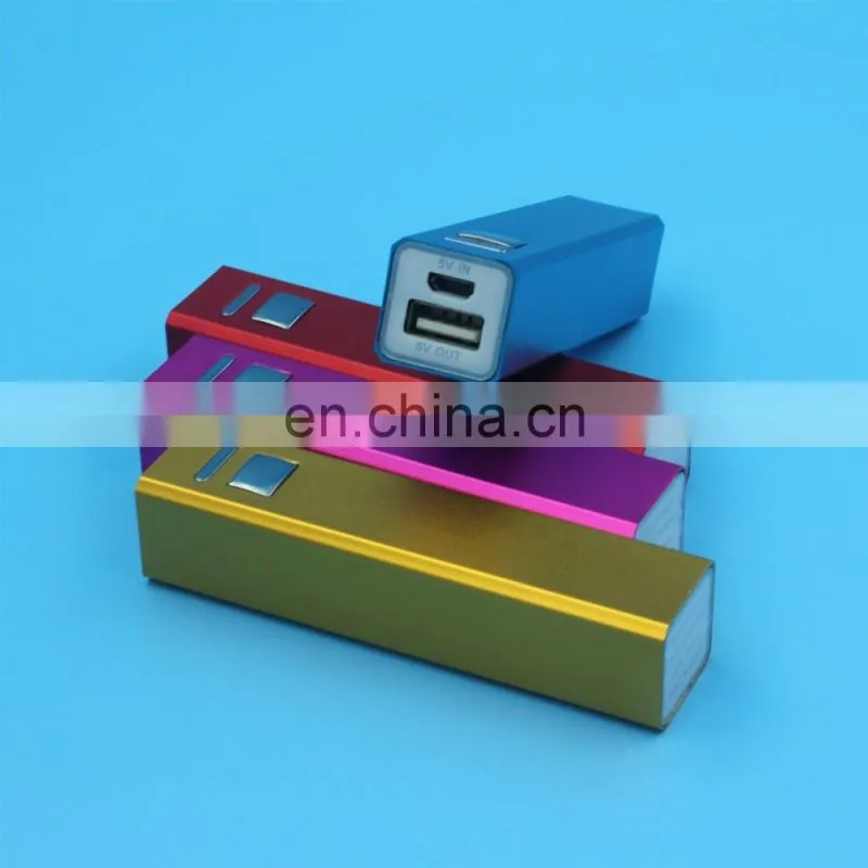 portable cute lipstick powerbank 2000mah christmas gift from express china