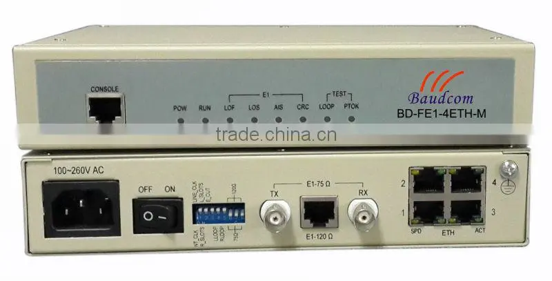 G703 to Ethernet Converter with Local management