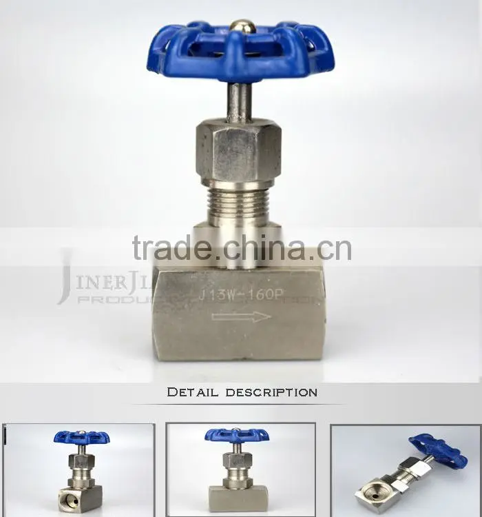 Stainless Steel Female Npt Thread Needle Valve