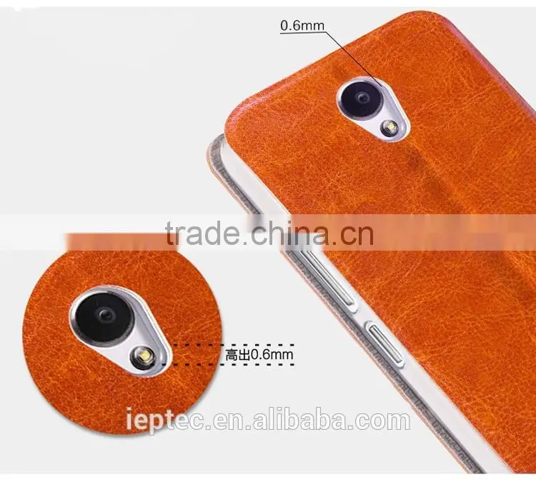 MOFi Case Cover for ZTE Q806t, PU Leather Flip Cover Case for ZTE Q806t