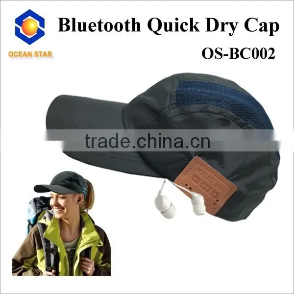 2016 new item bluetooth cap Bluetooth baseball cap cool Bluetooth snack cap