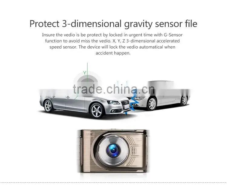 CVR-168H FULL HD car black box DVR and mini dash cam G-Sensor Car Camera