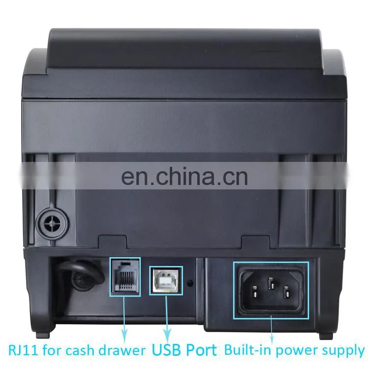 80 mm USB LAN WiFi Receipt thermal Printer ESC/POS