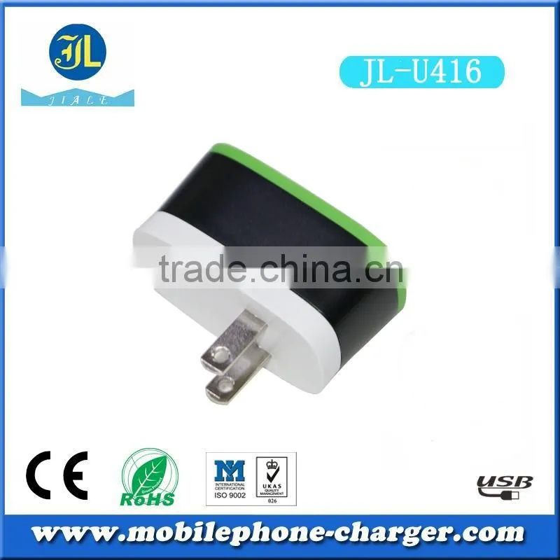 USB Wall charger 5v 1000mA 2 USB Charger Ports 2.1A smartphone