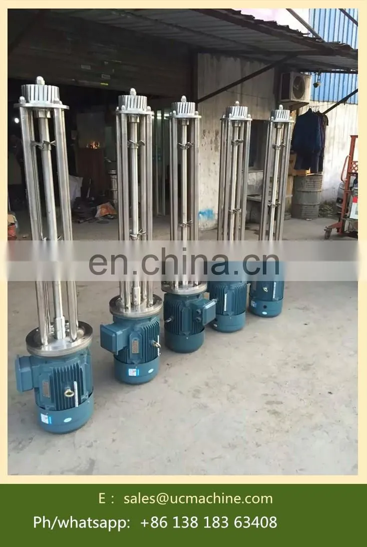 high shear cosmetics homogenizer/mixer/emulsifying/disperser