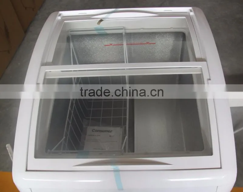 small size freezer cheap deep freezer portable ice cream display freezer