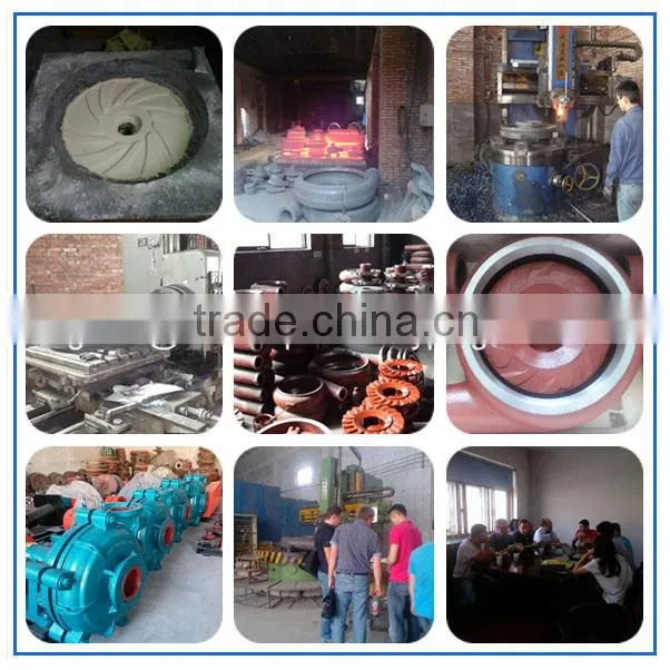 High Abrasive Resistant Metal Slags Slurry Pump