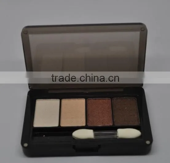 Square magnet compact case with transparent upper lid ,makeup case