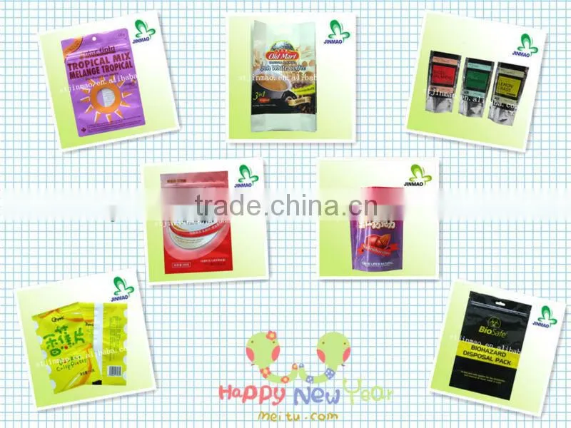Big size 5KG washing powder detergent bags with hanging hole