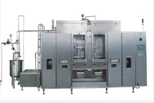 8000-9000 Bags / h Aseptic Pouch Milk Packing Machine