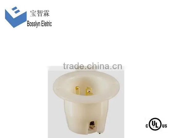 5-15P 15 Amps 125 Volt super quality cheapest nema locking flanged inlet