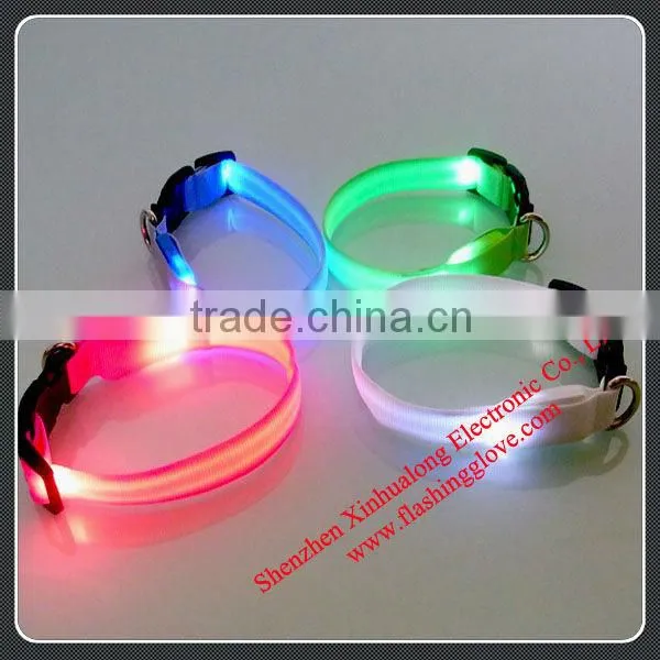 LED Flashing Dog Leash Collar Supplier
