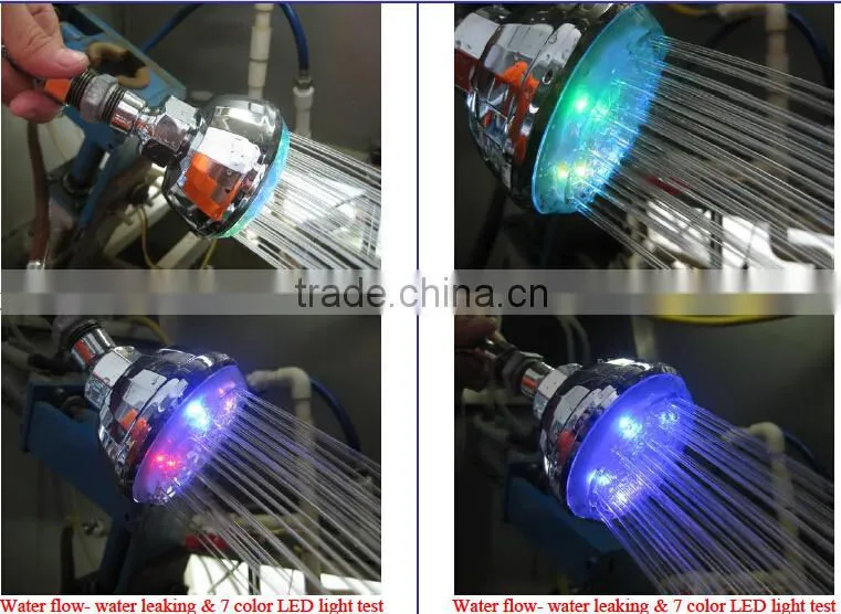 Auto flash LED faucet