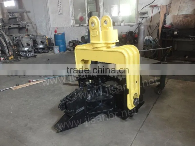 hydraulic vibratory pile driver in construction parts