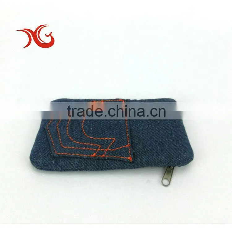 Hot sale china denim mobile phone pouch