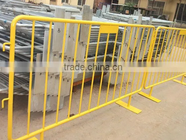 Hot dip galvanised 1100X2100mm crowd control barrier