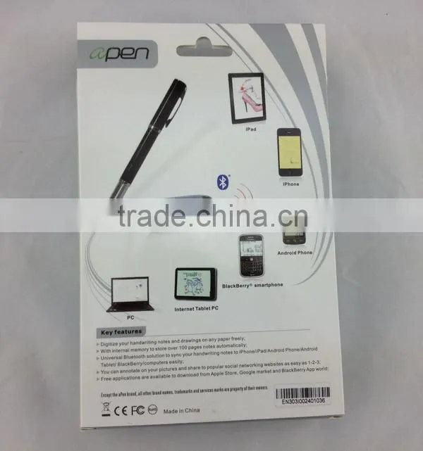 unique promotion bluetooth mobile note taker