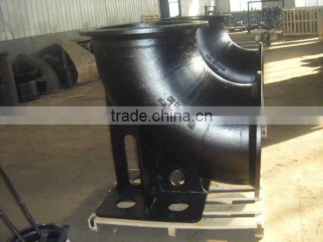 flanged tee bend taper pipe fitting with high quality