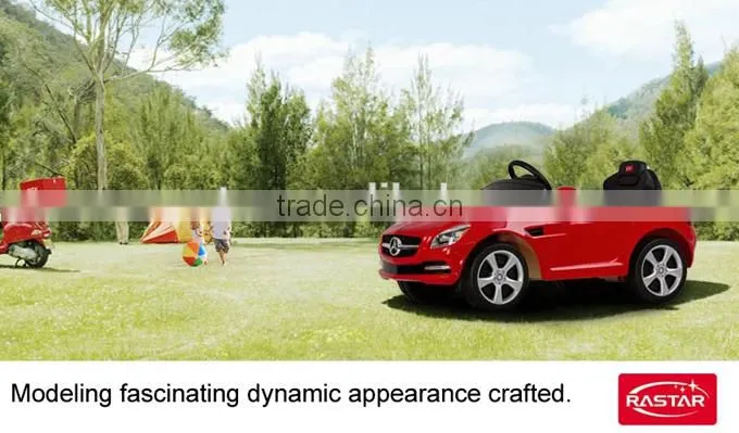 2016 wholesale top RASATR baby car Mercedes-Benz SLK car type ride on