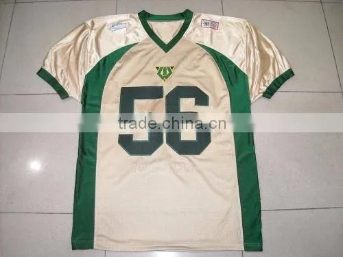 New Custom American Football Uniforms/Tackle Twill American Football Jerseys/Team Race