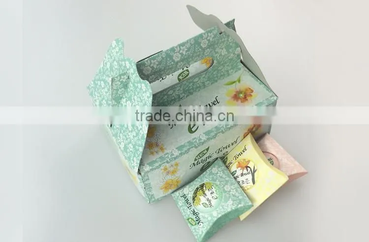 nonwoven cleaning disposable magic towel,coin towel