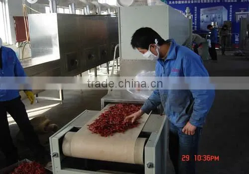 Tunnel type Microwave Chickpea Continuous Drying Machine