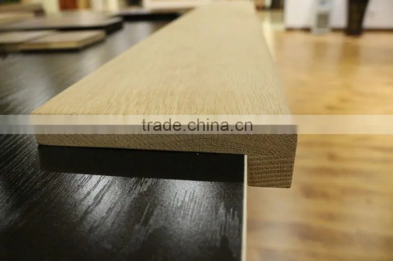 60 mm unfinished oak stair treads from Guangzhou Factory