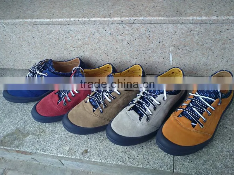 New Suede European style men's oxfords shoes casual leather shoes