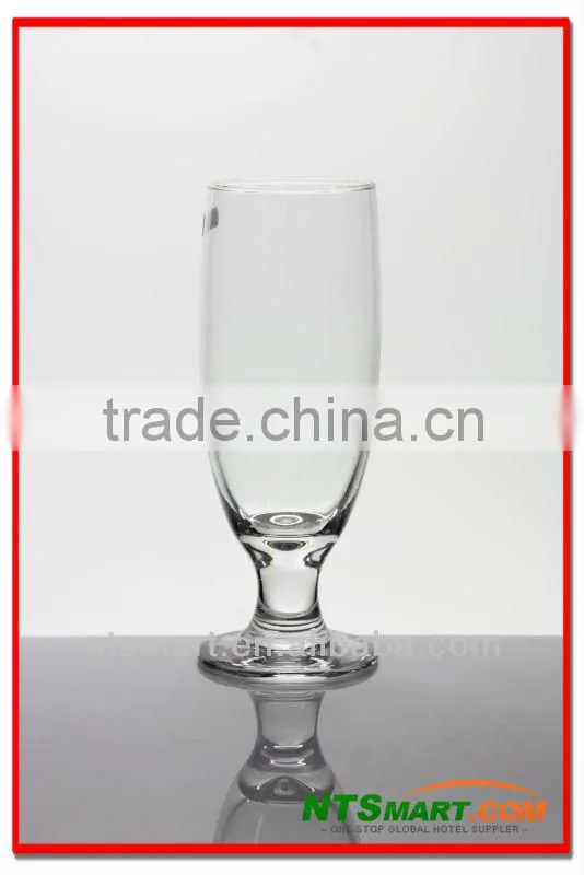 Long Beer glass with heavy bottom