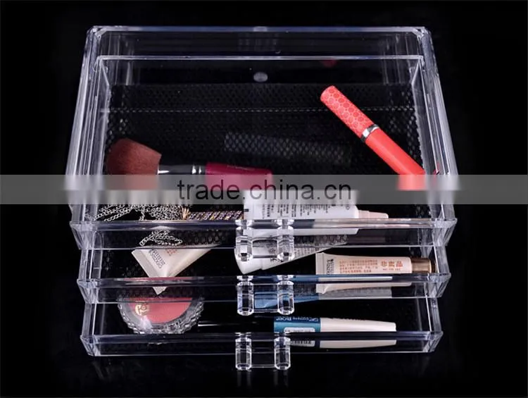 wholesale makeup container Box clear makeup box