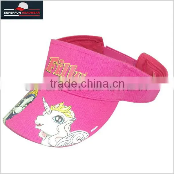 professional supplier high quality running sun visor hats