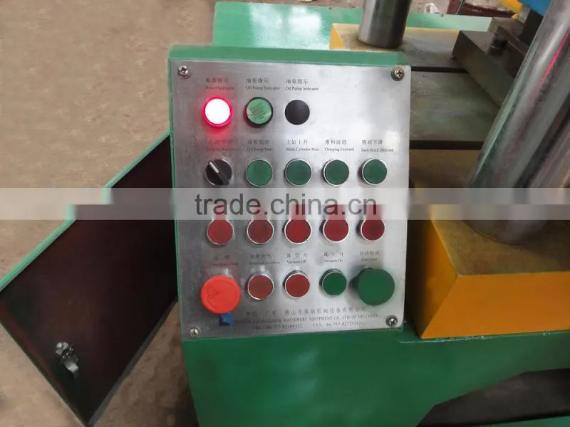 with working table hydraulic tile press/clay press machine for tile and brick