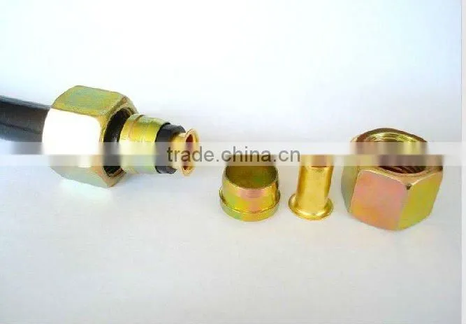 3 pieces fitting for nylon tube three pieces connector fitting