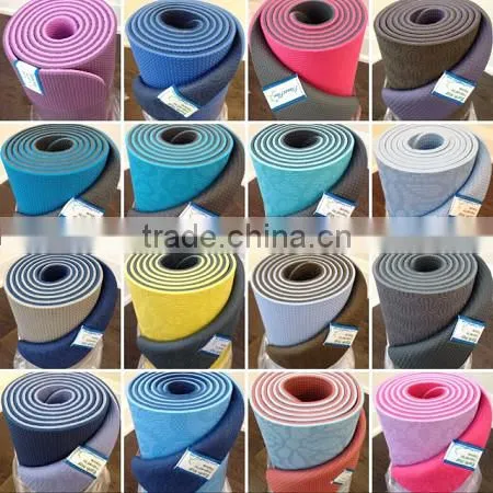 Waterproof Anti-slip Eco-friendly TPE Yoga Mat