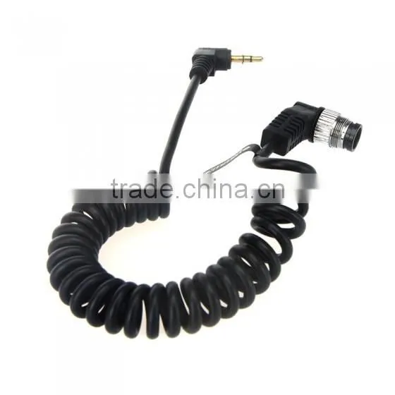 2.5mm Camera Remote spring Cable 1N for Nikon D4,D3X,D3,D700,D800,D800E,D700, D300S, D300, D200, for Fujifilm S5 Pro,S3 Pro....