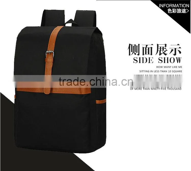 2014 korean nylon backpack teen backpack bag