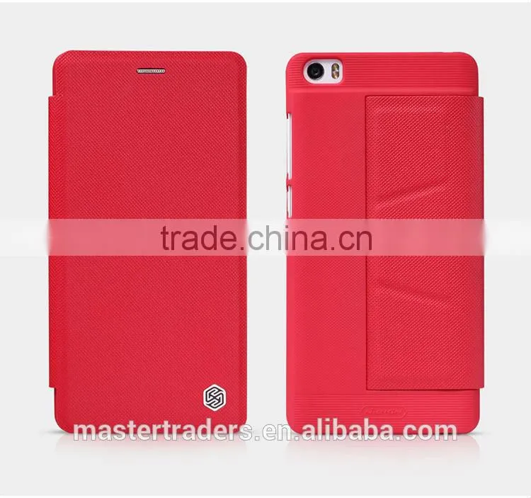 Original NILLKIN Ming Series Stand Holder Flip Wallet PU Leather Case With Card Slot For Xiaomi Note MT-3362