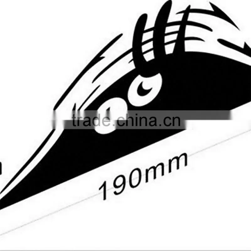 Reflective Waterproof Fashion Funny Peeking Monster Car Sticker vinyl decal decorate sticker car styling
